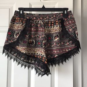 Patterned Shorts